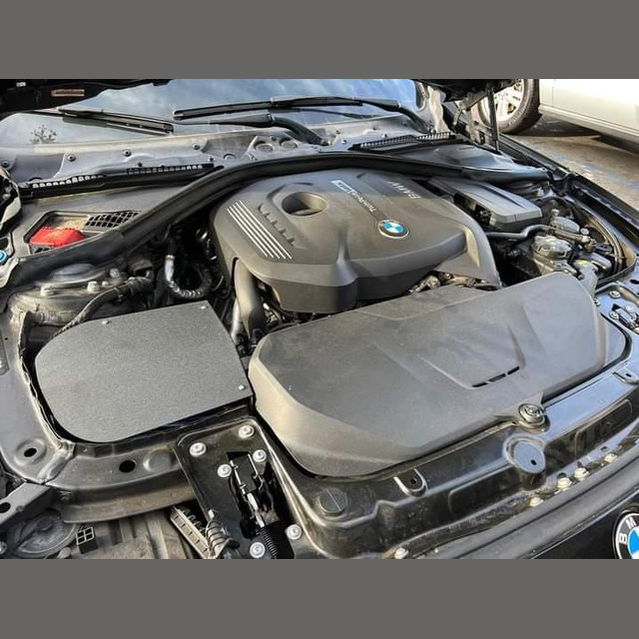 MAD BMW B46/B48 High Flow Air Intake W/ Heat Shield for F3X/F2X - 230 330 430 High Flow Air Intake W/ Heat Shield