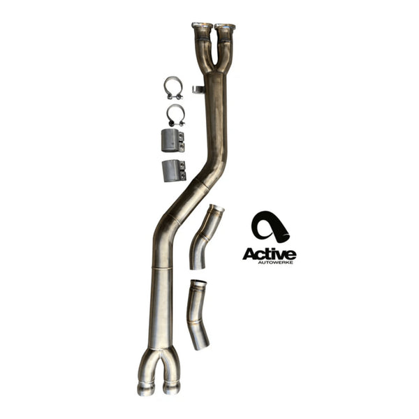 Active Autowerke X3M / X4M Signature Single Mid - Pipe - BMG Performance