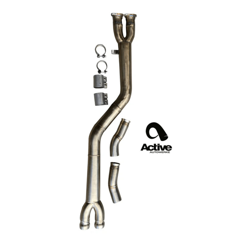 Active Autowerke X3M / X4M Signature Single Mid - Pipe - BMG Performance
